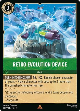 Retro Evolution Device (11-100) (Cold Foil)