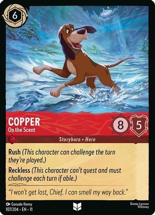 Copper - On the Scent (11-107) (Cold Foil)