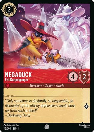 Negaduck - Evil Doppelganger (11-115) (Cold Foil)
