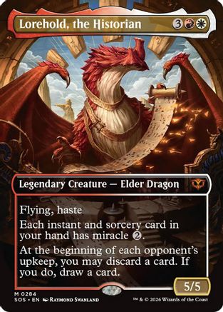 Lorehold, the Historian (Borderless) (SOS-284) (Foil)