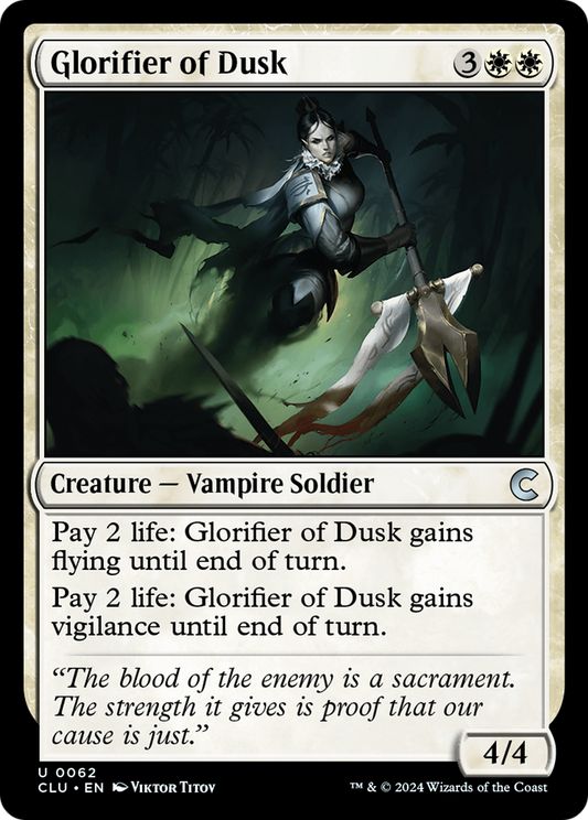 Glorifier of Dusk (CLU-062)