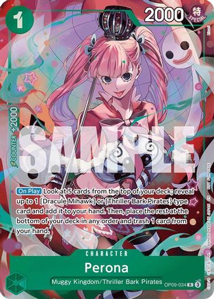 Perona - OP09-034 (OP09-034) (Foil)