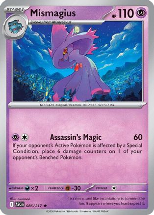 Mismagius (ASC-086) (Holofoil)