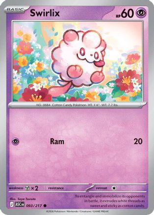 Swirlix (ASC-093) (Reverse Holofoil)