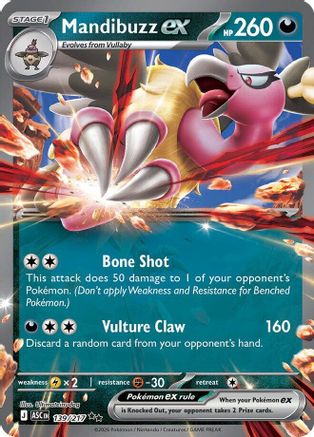 Mandibuzz ex (ASC-139) (Holofoil)