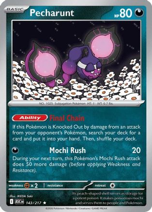 Pecharunt (ASC-143) (Holofoil)