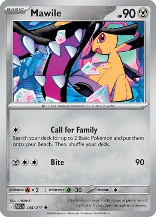 Mawile (ASC-144) (Reverse Holofoil)