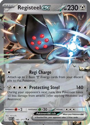 Registeel ex (ASC-145) (Holofoil)