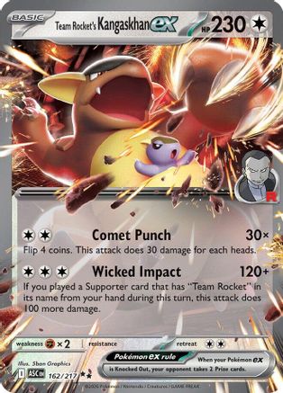 Team Rocket's Kangaskhan ex (ASC-162) (Holofoil)