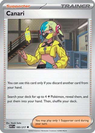 Canari (ASC-185) (Reverse Holofoil)