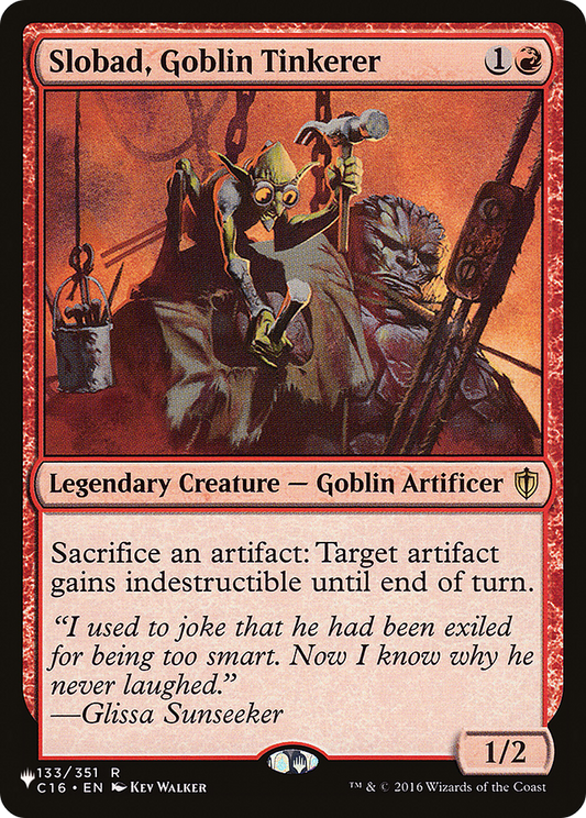 Slobad, Goblin Tinkerer (LIST-C16-133)