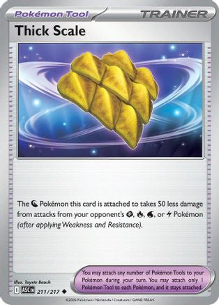 Thick Scale (ASC-211) (Reverse Holofoil)