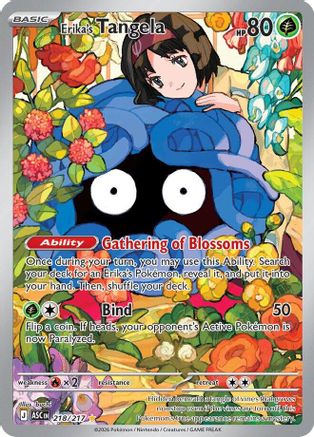 Erika's Tangela (ASC-218) (Holofoil)