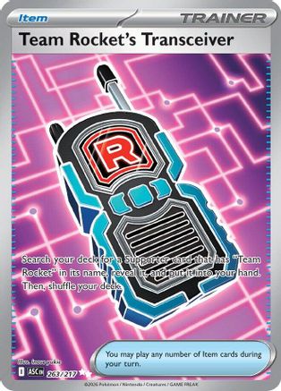 Team Rocket's Transceiver (ASC-263) (Holofoil)