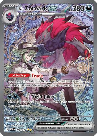 N's Zoroark ex (ASC-286) (Holofoil)