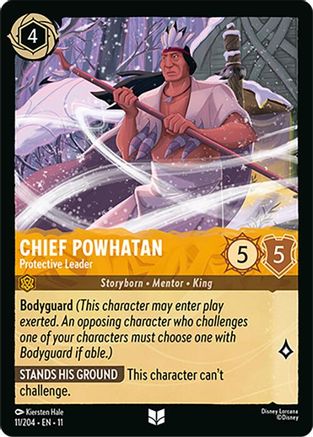 Chief Powhatan - Protective Leader (11-011)