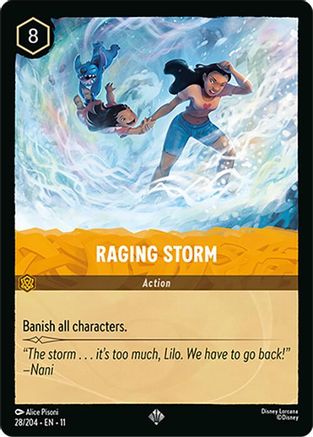 Raging Storm (11-028) (Cold Foil)