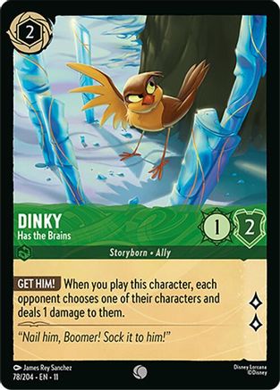 Dinky - Has the Brains (11-078) (Cold Foil)