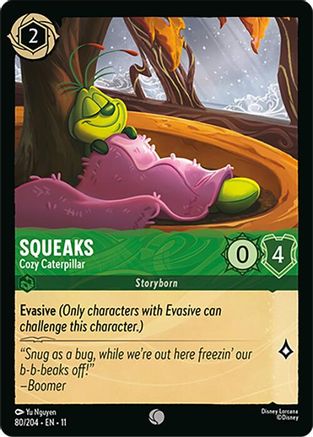 Squeaks - Cozy Caterpillar (11-080) (Cold Foil)