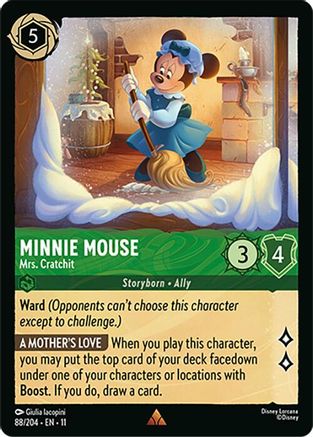 Minnie Mouse - Mrs. Cratchit (11-088) (Cold Foil)