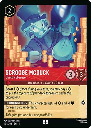 Scrooge McDuck - Ghostly Ebenezer (11-104)