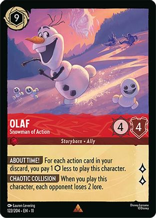 Olaf - Snowman of Action (11-122)