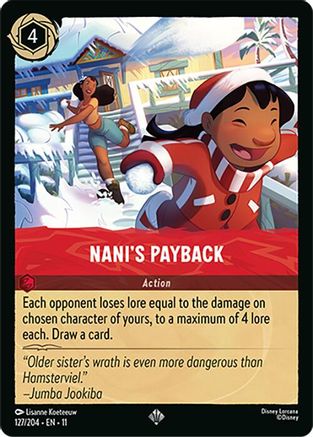 Nani's Payback (11-127)