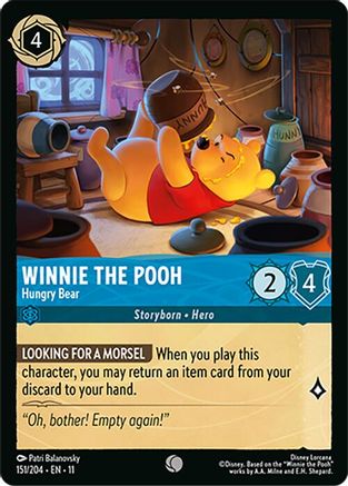 Winnie the Pooh - Hungry Bear (11-151) (Cold Foil)