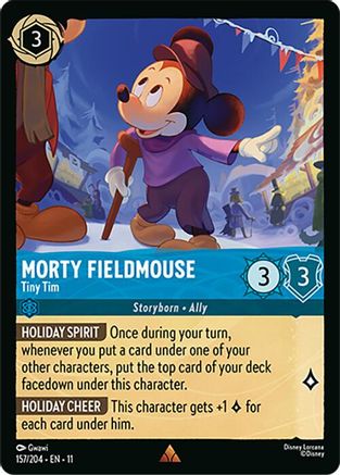 Morty Fieldmouse - Tiny Tim (11-157) (Cold Foil)