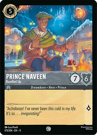 Prince Naveen - Bundled Up (11-173) (Cold Foil)