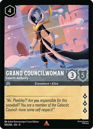 Grand Councilwoman - Galactic Authority (11-190)