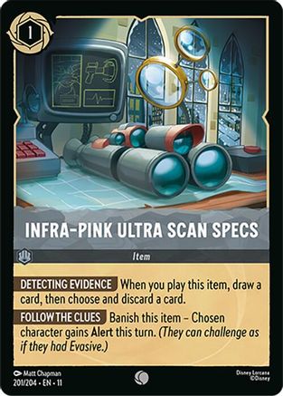 Infra-Pink Ultra Scan Specs (11-201) (Cold Foil)