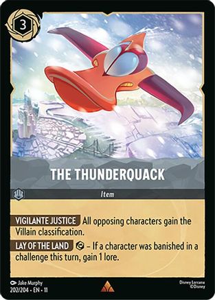 The Thunderquack (11-202) (Cold Foil)