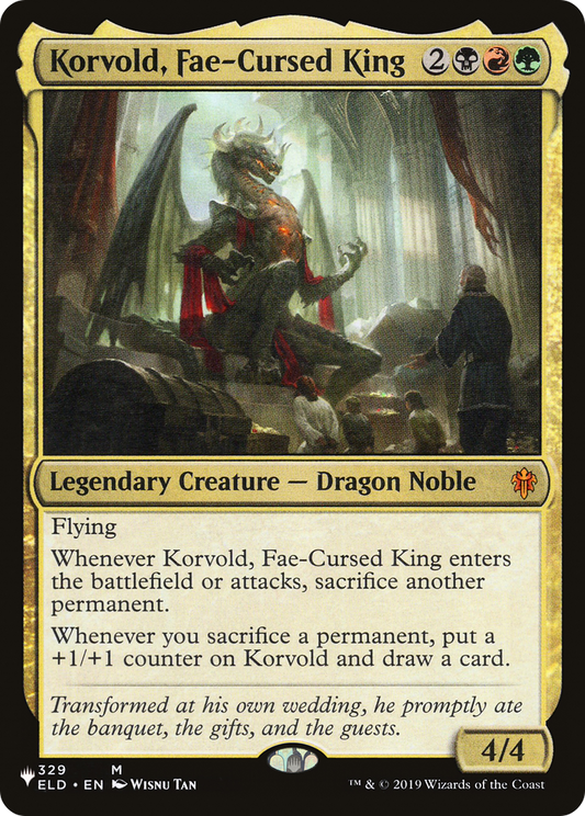 Korvold, Fae-Cursed King (LIST-ELD-329)