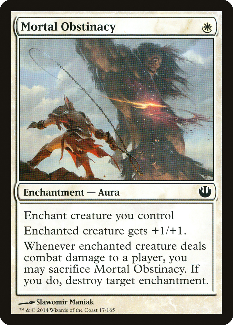 Mortal Obstinacy (JOU-017) (Foil)