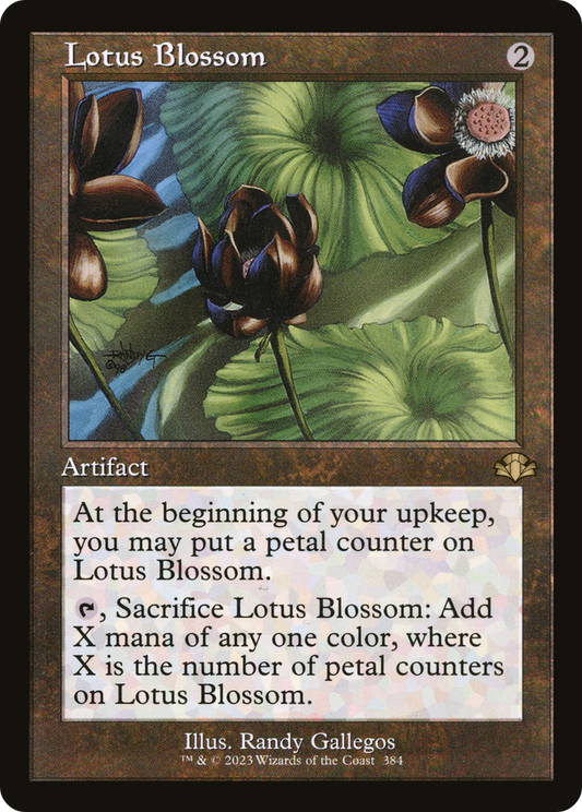 Lotus Blossom (DMR-384) (Foil)