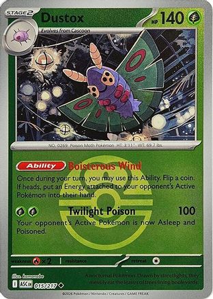 Dustox (Love Ball) (ASC-015) (Reverse Holofoil)