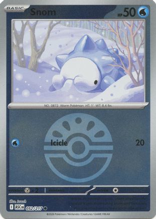 Snom (Friend Ball) (ASC-052) (Reverse Holofoil)