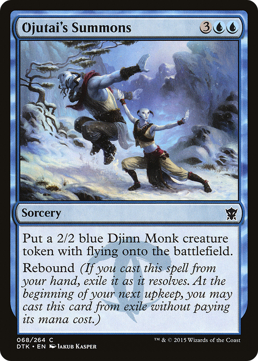 Ojutai's Summons (DTK-068) (Foil)
