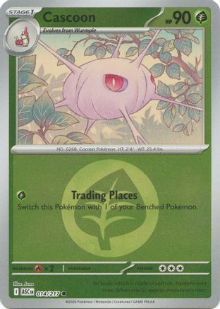 Cascoon (Energy Symbol Pattern) (ASC-014) (Reverse Holofoil)