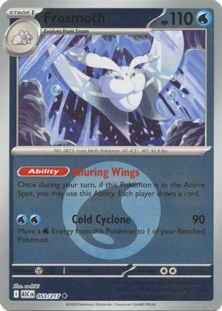 Frosmoth (Energy Symbol Pattern) (ASC-053) (Reverse Holofoil)