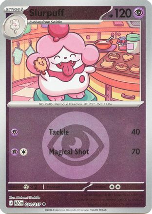Slurpuff (Energy Symbol Pattern) (ASC-094) (Reverse Holofoil)