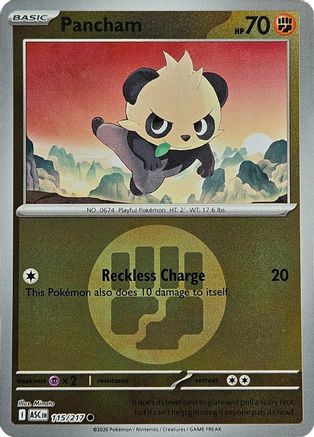 Pancham (Energy Symbol Pattern) (ASC-115) (Reverse Holofoil)