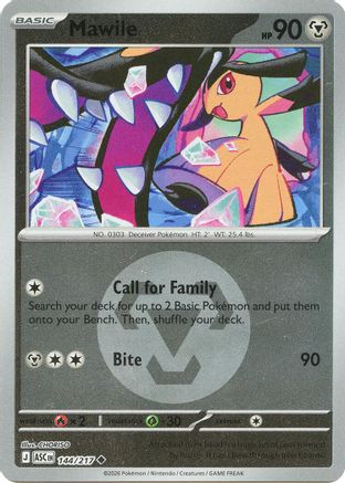 Mawile (Energy Symbol Pattern) (ASC-144) (Reverse Holofoil)