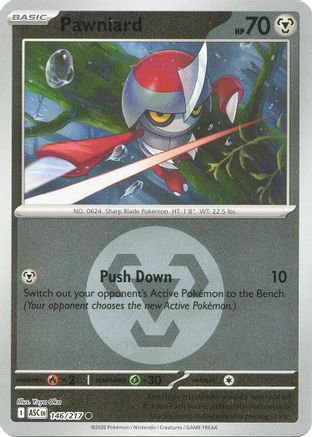 Pawniard (Energy Symbol Pattern) (ASC-146) (Reverse Holofoil)