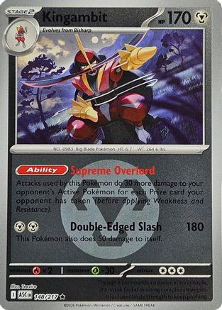 Kingambit (Energy Symbol Pattern) (ASC-148) (Reverse Holofoil)