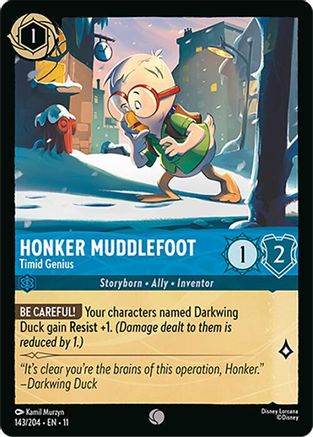 Honker Muddlefoot - Timid Genius (11-143) (Cold Foil)
