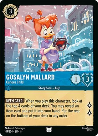 Gosalyn Mallard - Curious Child (11-149)