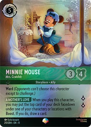 Minnie Mouse - Mrs. Cratchit (Epic) (11-213) (Holofoil)