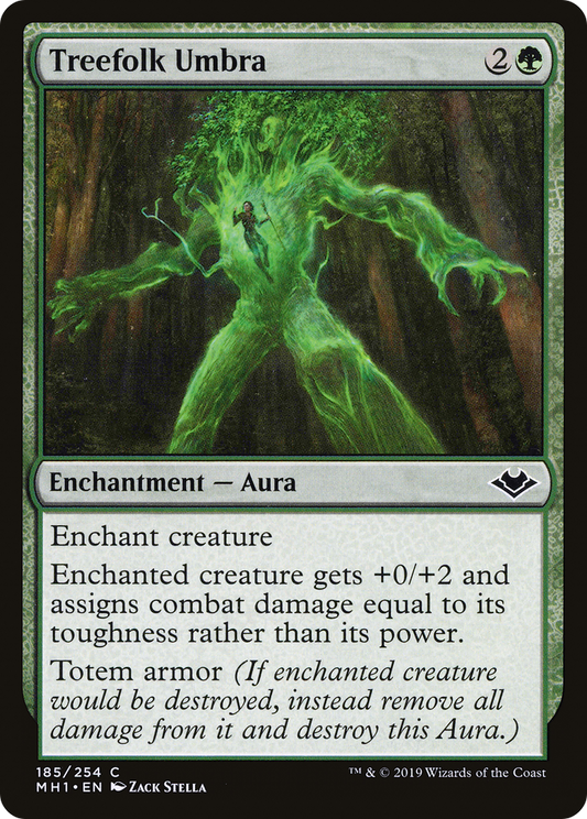 Treefolk Umbra (MH1-185)